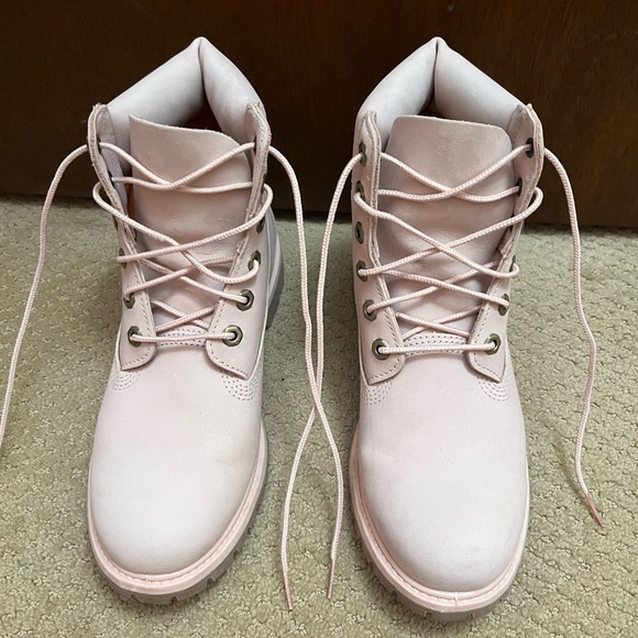 Womens Pink Timberland Boots - Picture 6 of 6